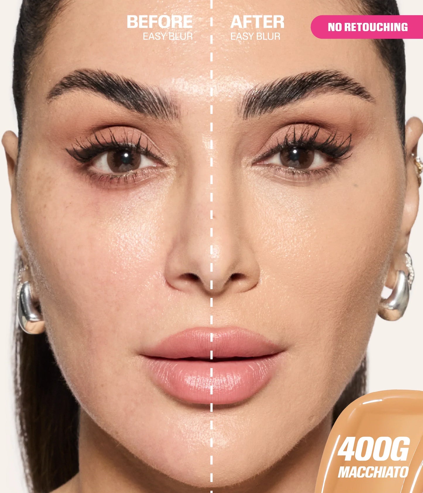 Easy Blur Natural Airbrush Foundation with Niacinamide