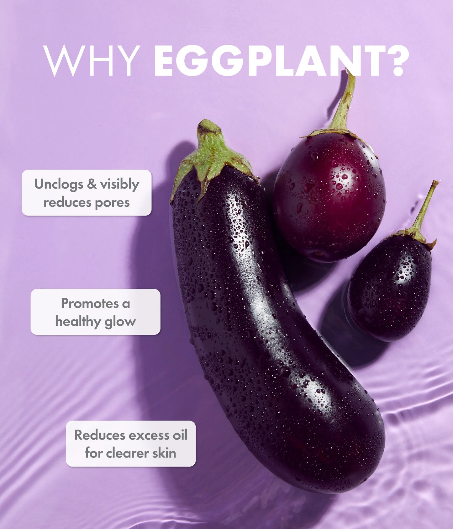 WISHFUL Eggplant Exfoliator: 9.5% AHA, BHA & PHA Pore Clarifying Daily Toner