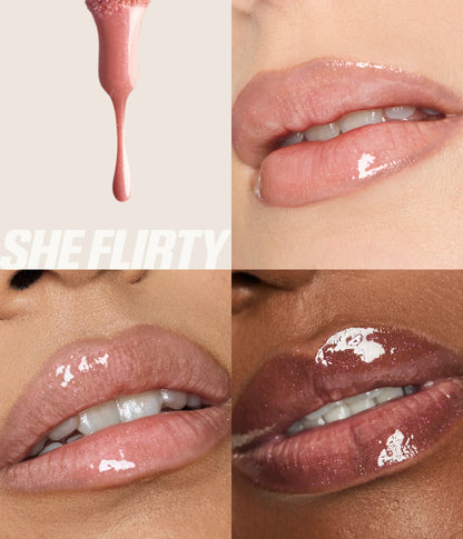 Icy Nude FAUX FILLER Lip Gloss